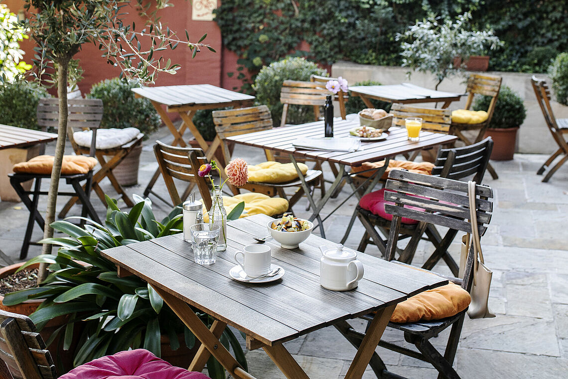 Innenhof Boutiquehotel Stadthalle Wien by Cocoon