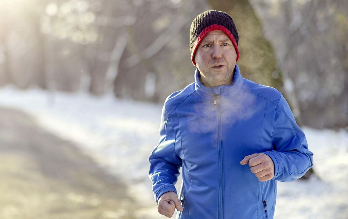 Soll man trotz Erkältung joggen?