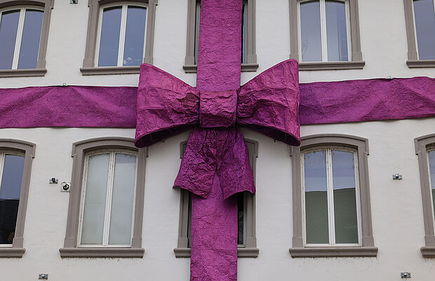 Wohnhaus mit großer Masche