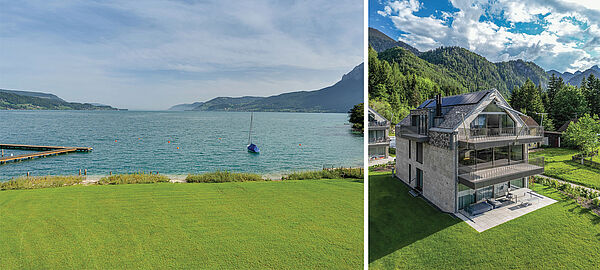 Erstbezug direkt am Attersee