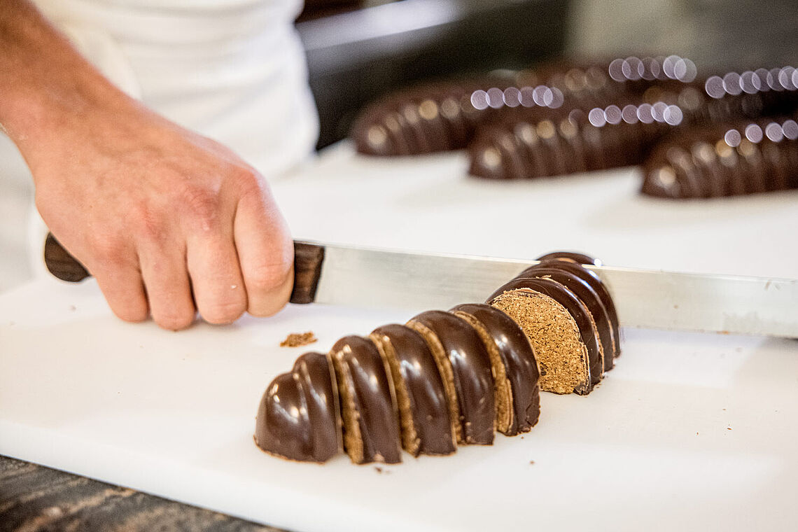 Zaunerstollen, Konditorei Zauner in Bad Ischl