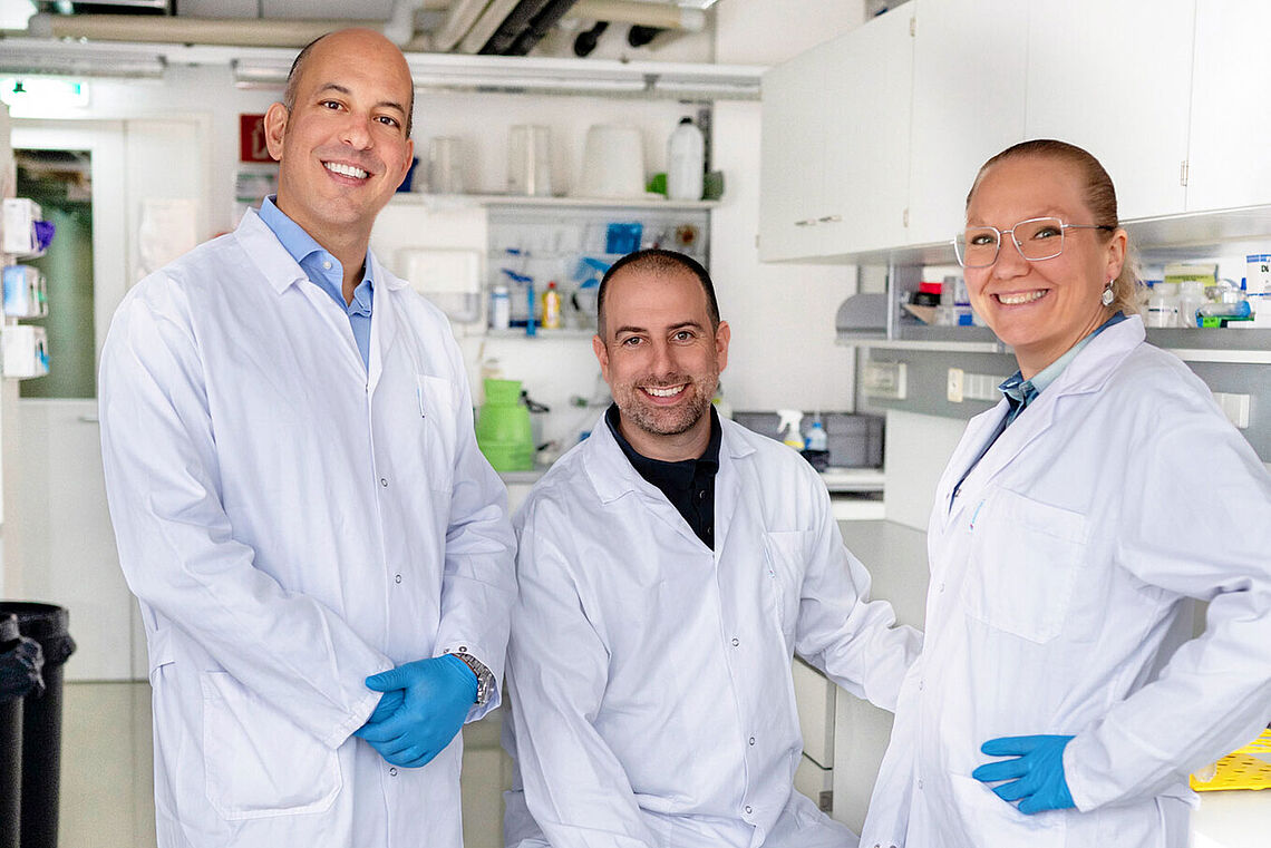 Jason Golan, Christian Taucher und Julia Hinteramskogler