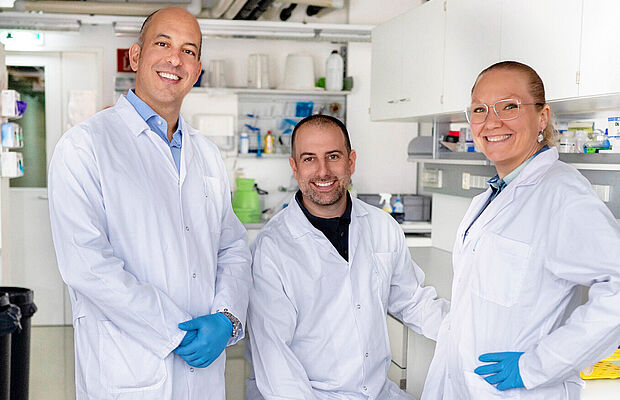 Jason Golan, Christian Taucher und Julia Hinteramskogler