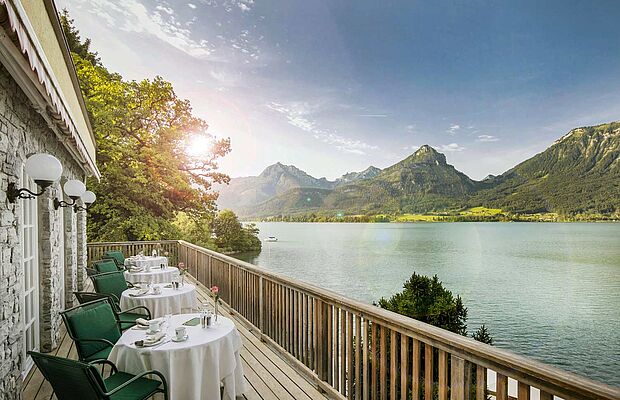 Terrasse Landhaus zu Appesbach