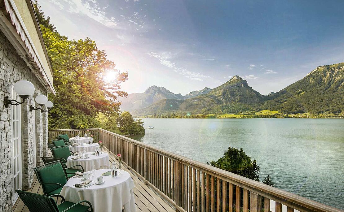 Terrasse Landhaus zu Appesbach