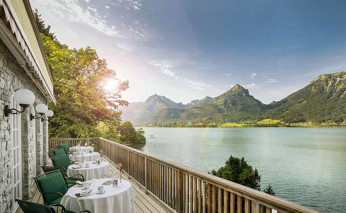 Terrasse Landhaus zu Appesbach