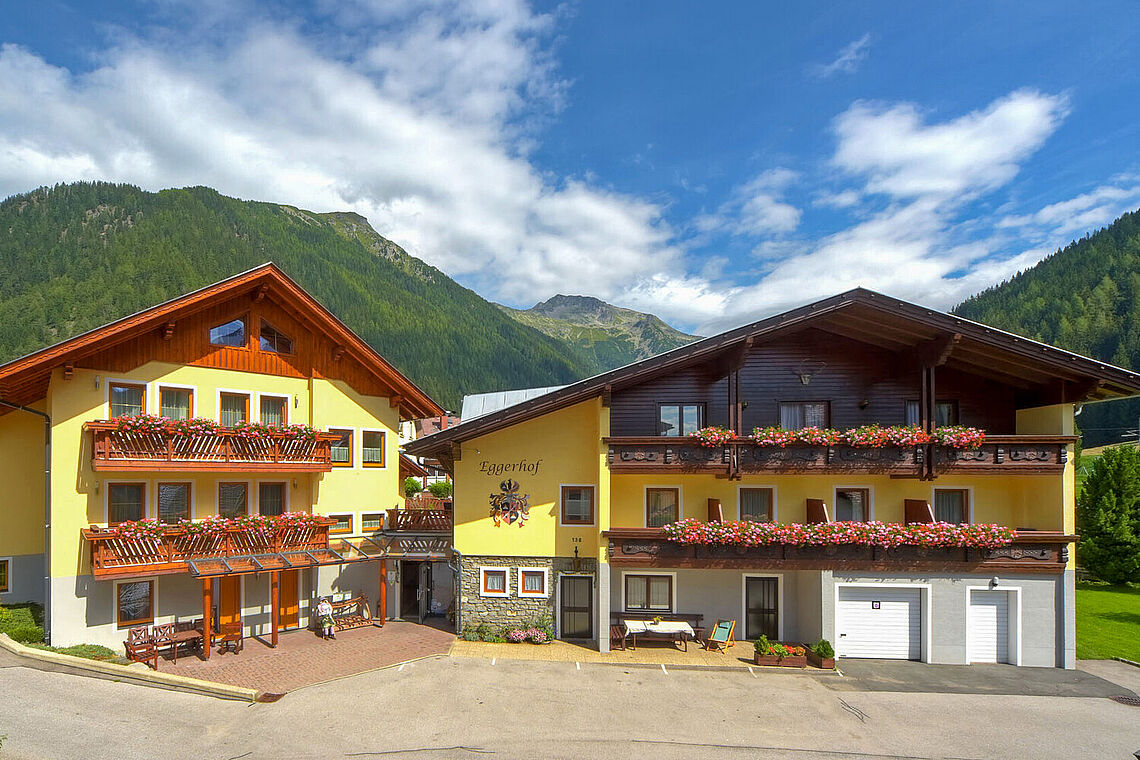 Außenansicht Eggerhof in Mallnitz