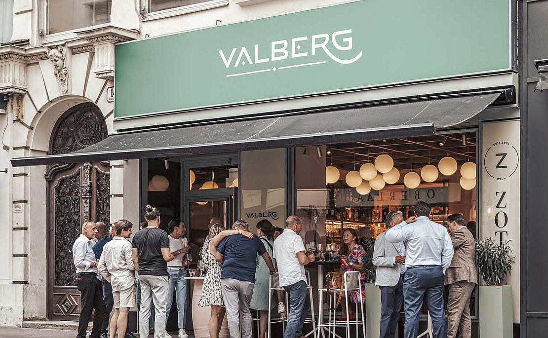 Außenansicht Tagesbar Valberg