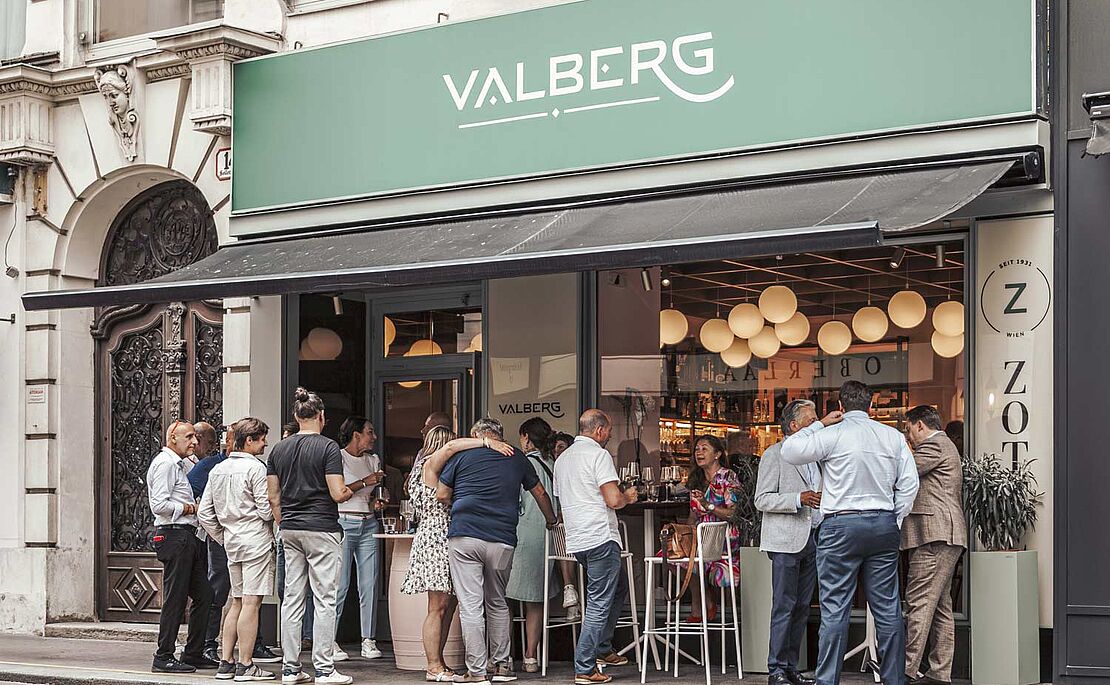 Außenansicht Tagesbar Valberg