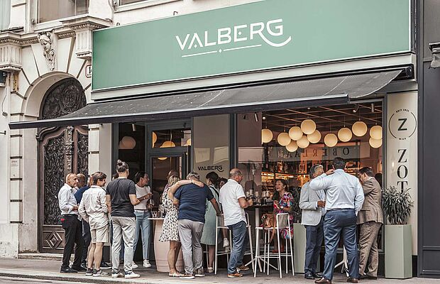 Außenansicht Tagesbar Valberg