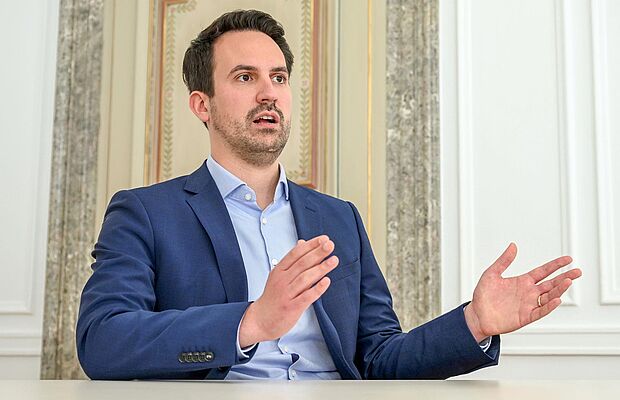 Bildungsminister Christoph Wiederkehr