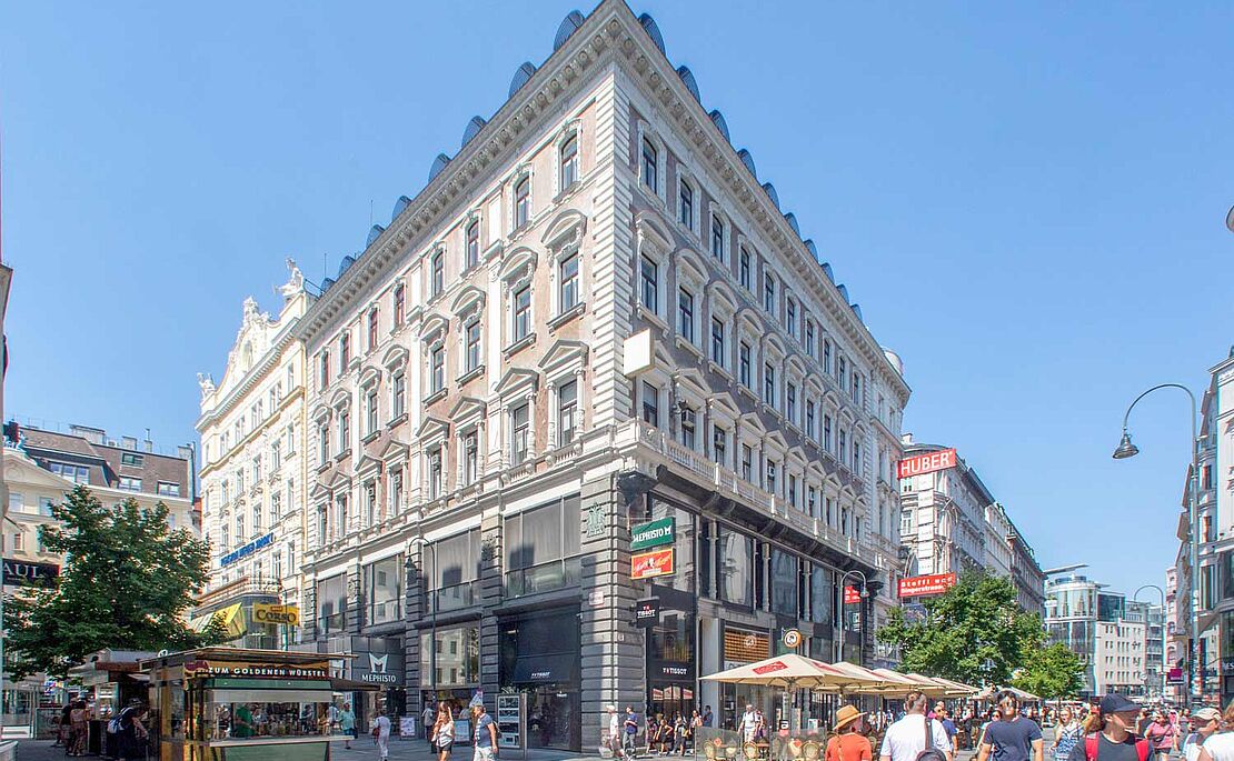 Eckzinshaus ander Kärtnerstraße