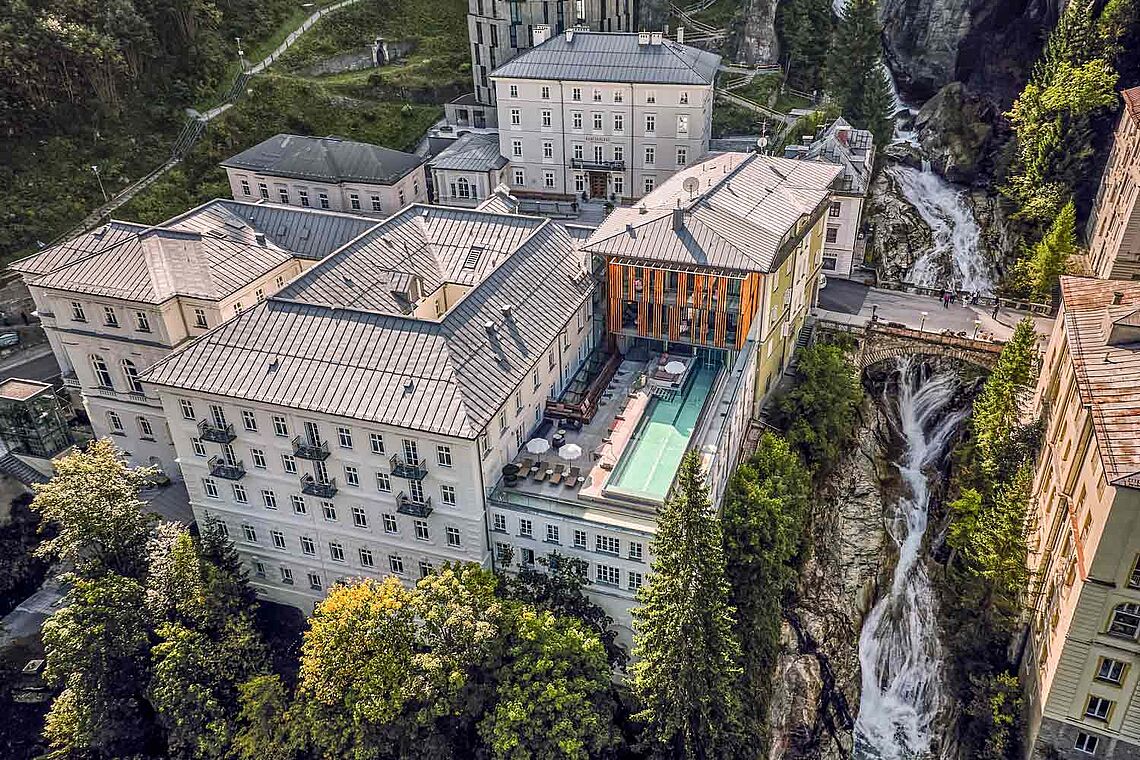 Pool Straubinger Grand Hotel Bad Gastein