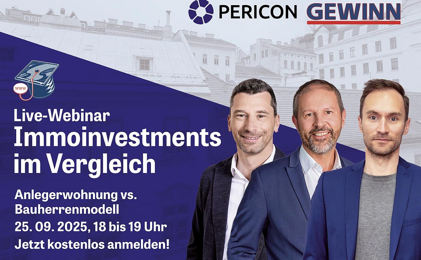 Teaser GEWINN Webinar Immobilieninvestments im Vergleich