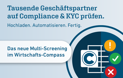 Das neue Multi-Screening im Wirtschafts-Compass