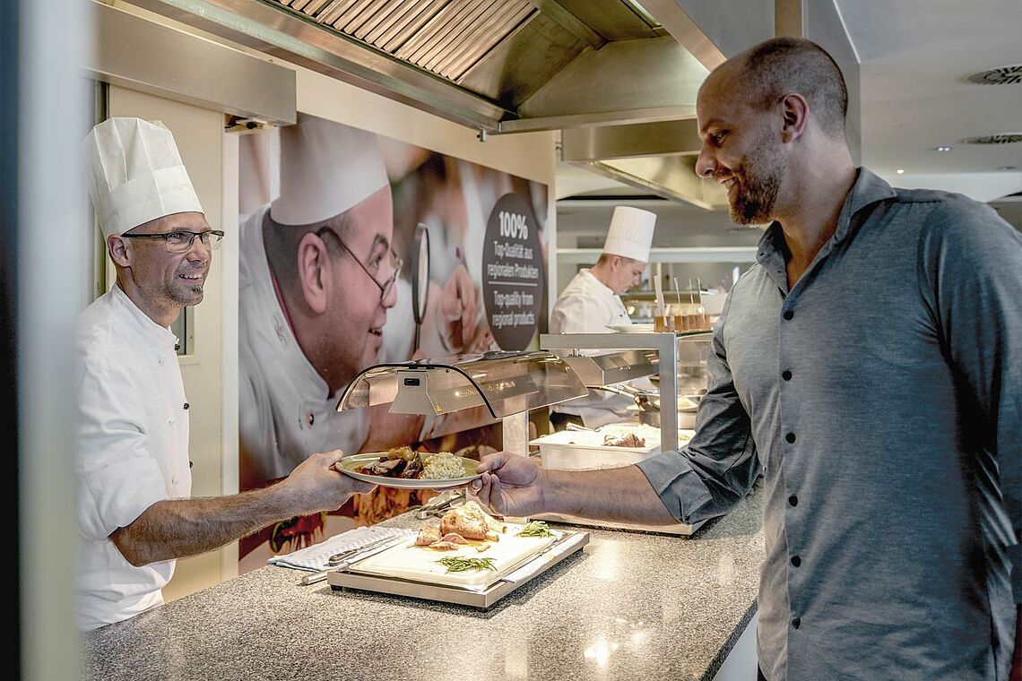 Abendessen in Büffet-Form im Allegria Resort Stegersbach