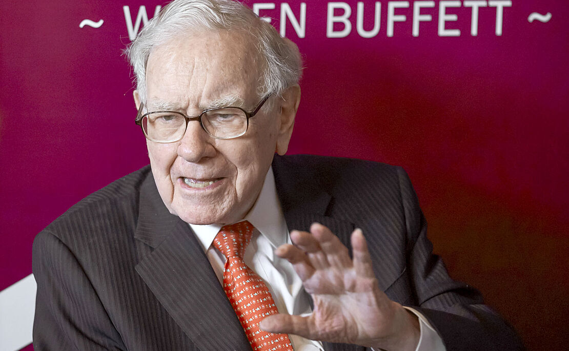 Warren Buffet im Gespräch