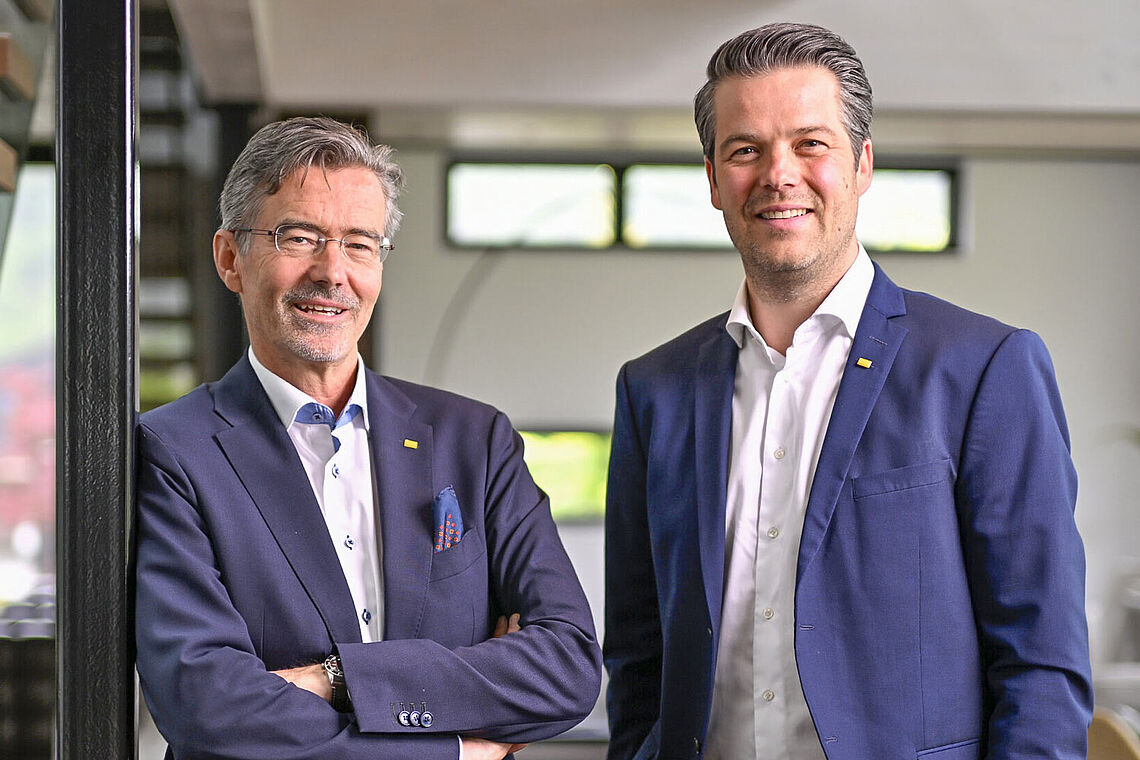 Gruppenfoto Thomas Scheriau und Georg Niedersüß