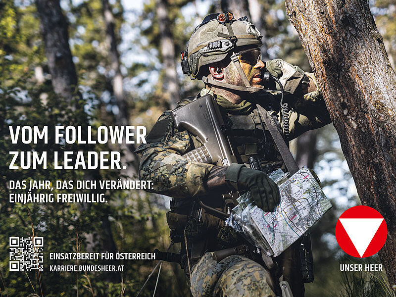 Werbesujet Bundesheer