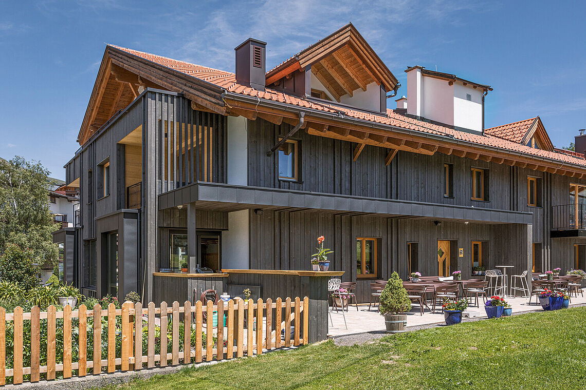 Außenansicht Muirenhof in Serfaus