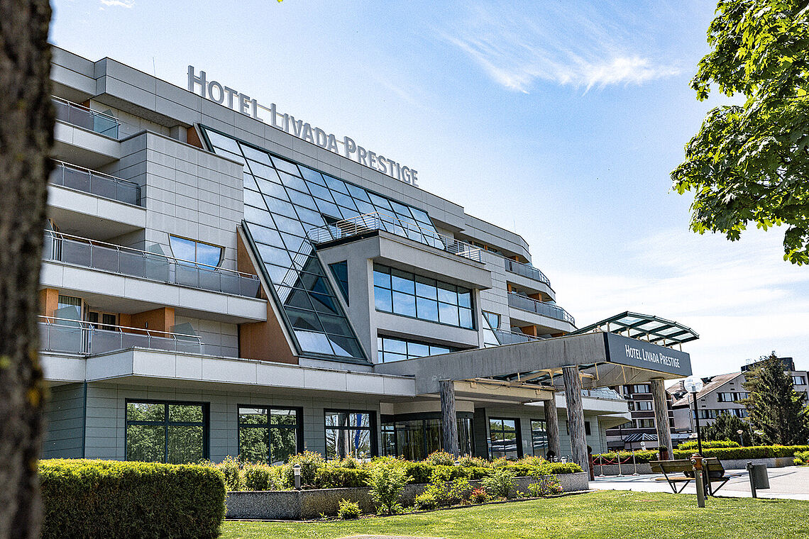 Außenansicht 5*-Hotel Livada Prestige in Ostslowenien