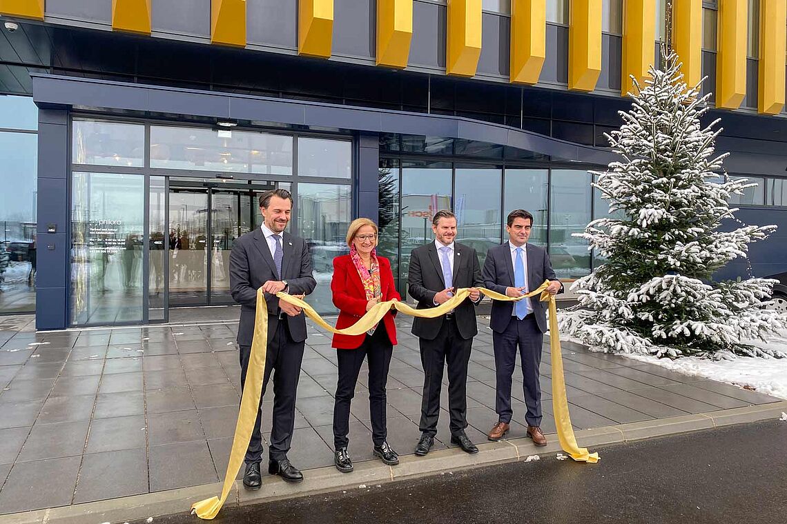 Foto von der Eröffnung von Philoro in Korneuburg, Niederösterreich