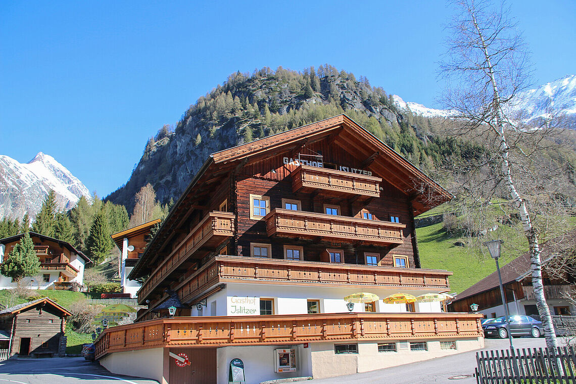 Außenansicht Gasthof Islitzer