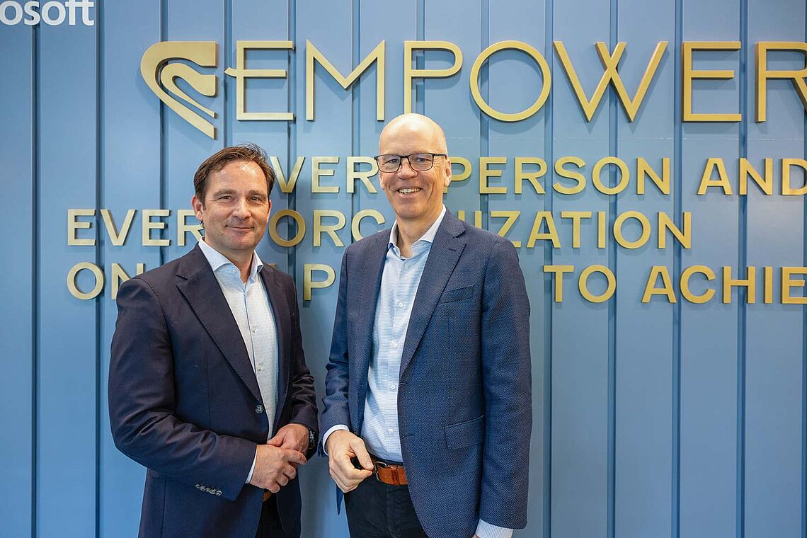 Foto Hermann Erlach und Rainer Kalkbrener, ACP
