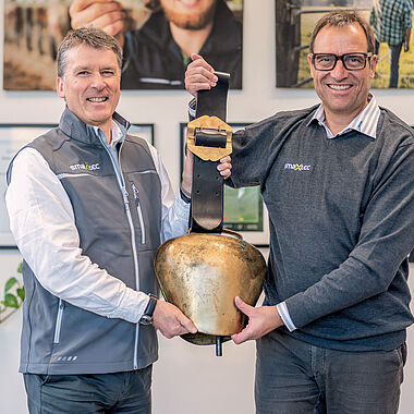 Gruppenfoto Charlie Sheppy und Stefan Scherer