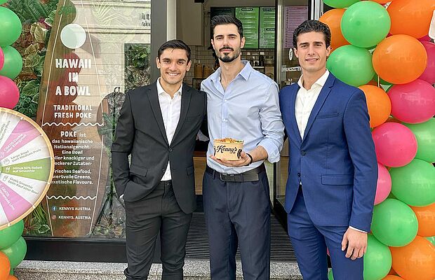 Manuel Botić, Marko Spasić und Miloš Spasić