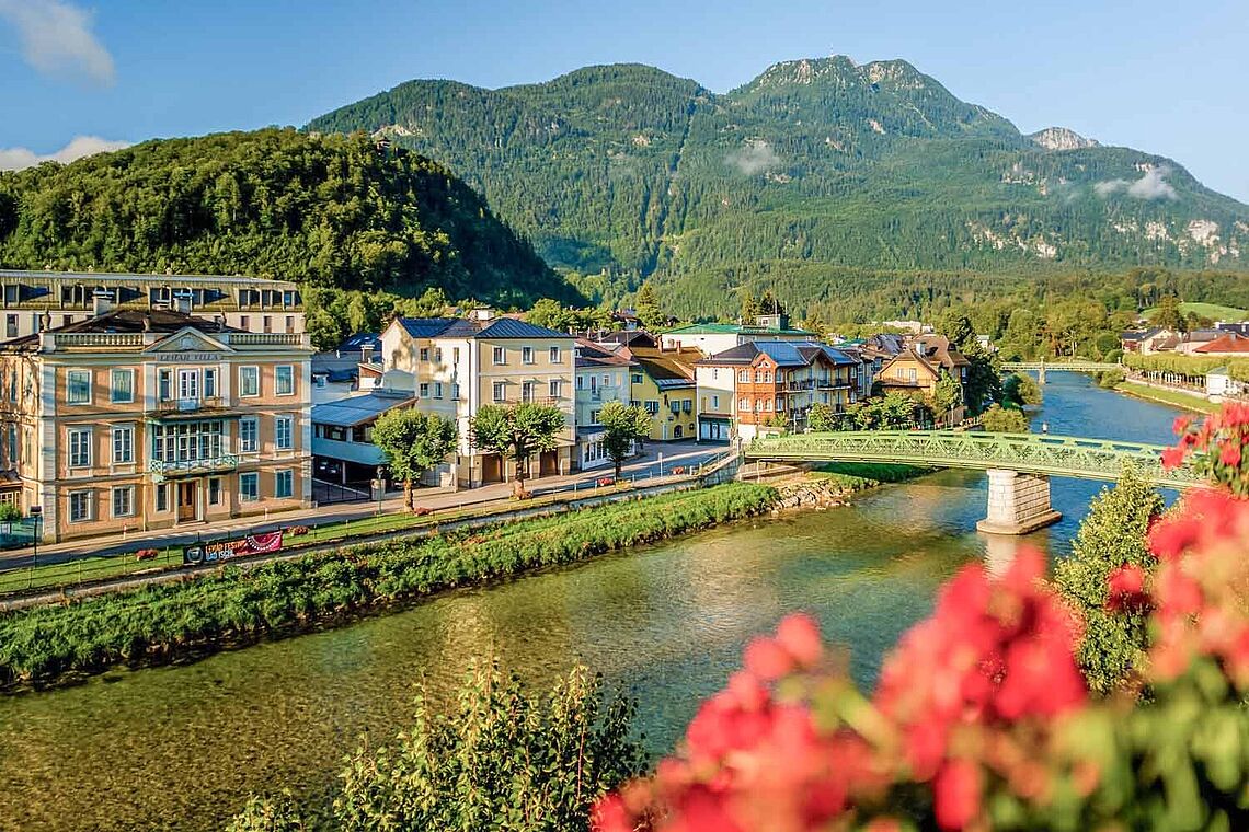 Bad Ischl: Lehar-Villa und Traunpromenade