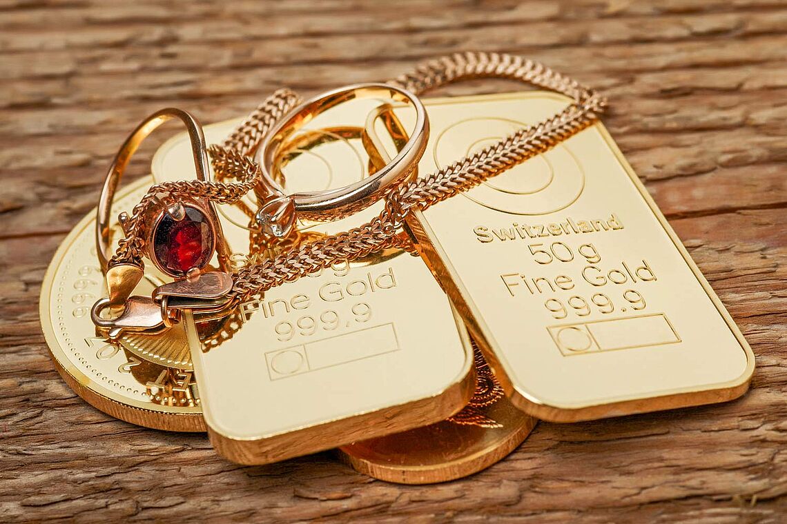 Goldverkauf: Was sagt die Steuer?