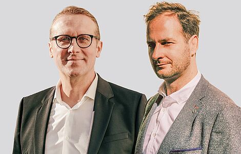 Foto Alfred Kober und Stefan Winkler