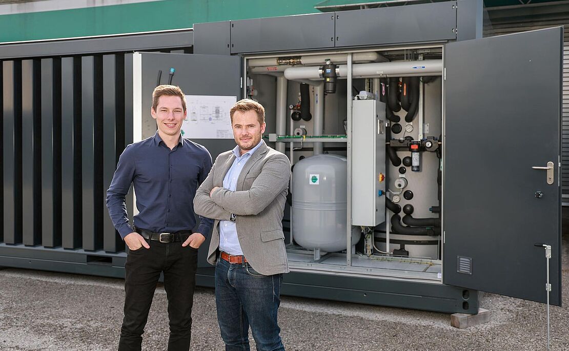 Foto von Laurenz Sutterlüty und David Riedl