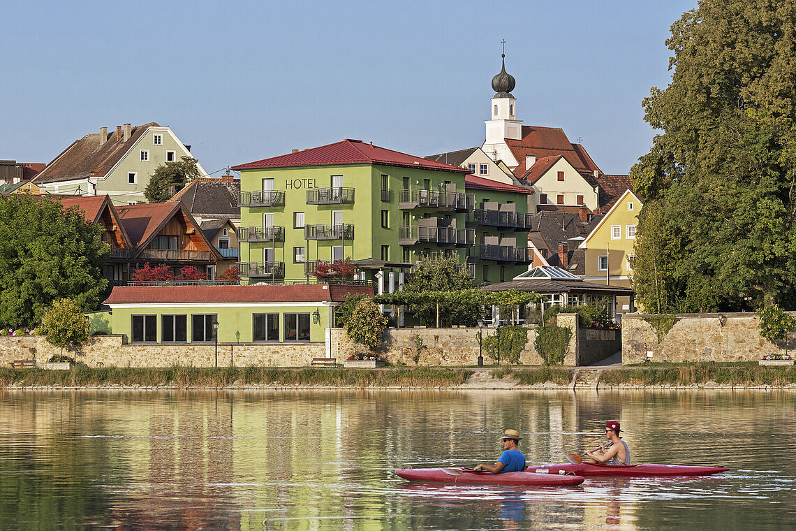 Außenansicht Gesundheitshotel Gugerbauer in Schärding