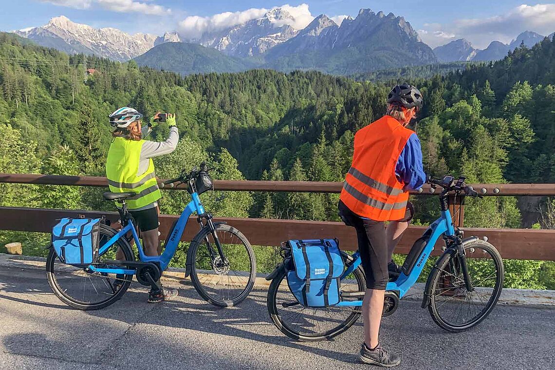 Alpendurchquerung am Bike