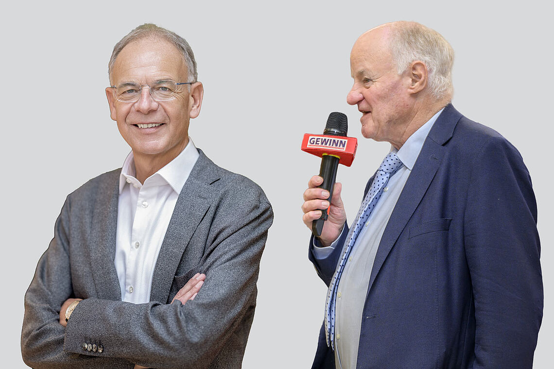 Georg Wailand mit Heimo Scheuch