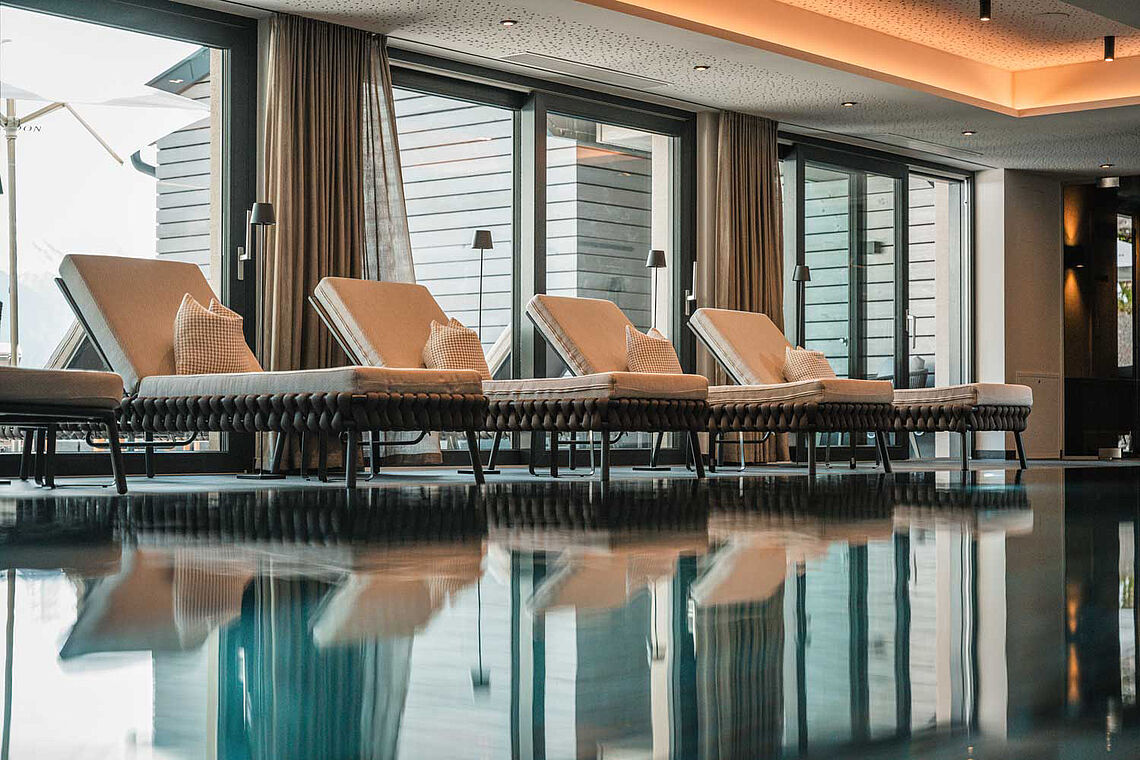 Pool im Hotel Arpuria in St. Anton am Arlberg