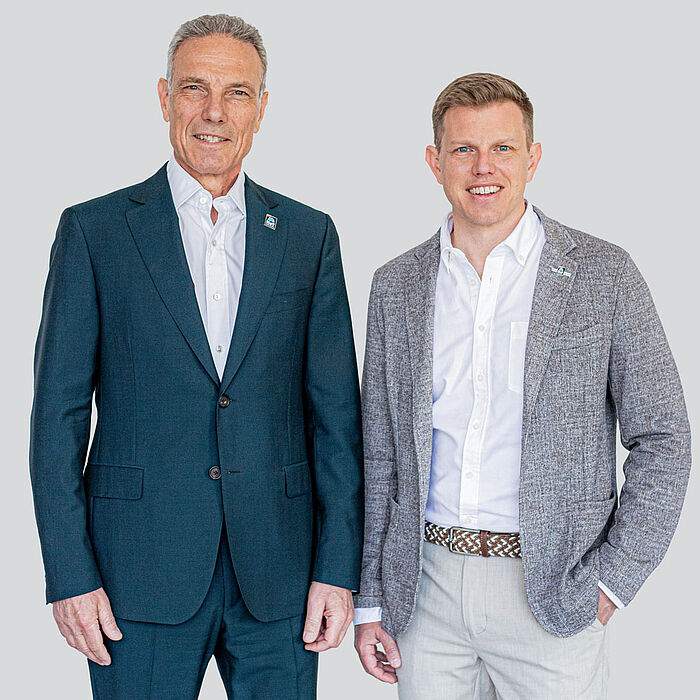 Gruppenfoto Michael und Claus Krammer