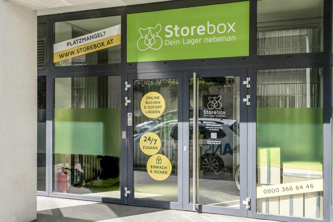 Foto eines Storebox Geschäfts