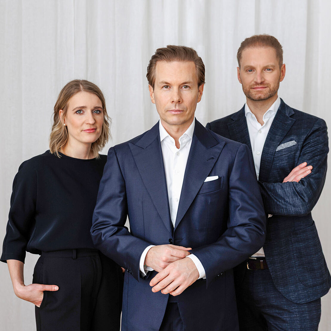 Gruppenfoto Barbara Freiler, Markus Handler und Michael Schranz