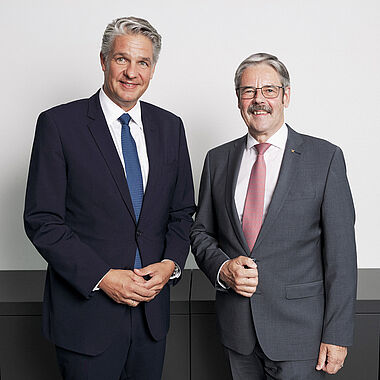 Gruppenfoto Stefan Jauk und Erwin Hameseder