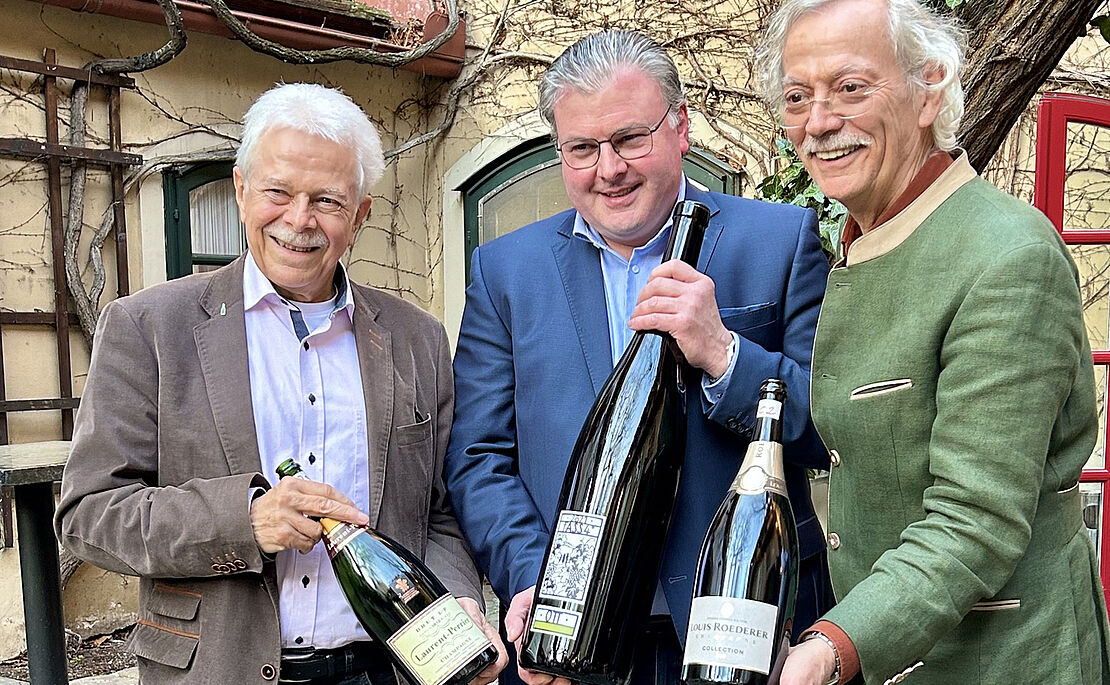 Foto Stephan Solich, Walter Kutscher, Sepp Bitzinger