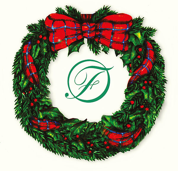 Gabriela und Otto Friedrich wünschen ein frohes Weihnachtsfest