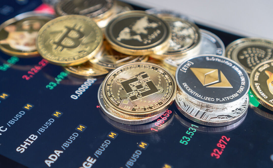 Verschiedene Münzen