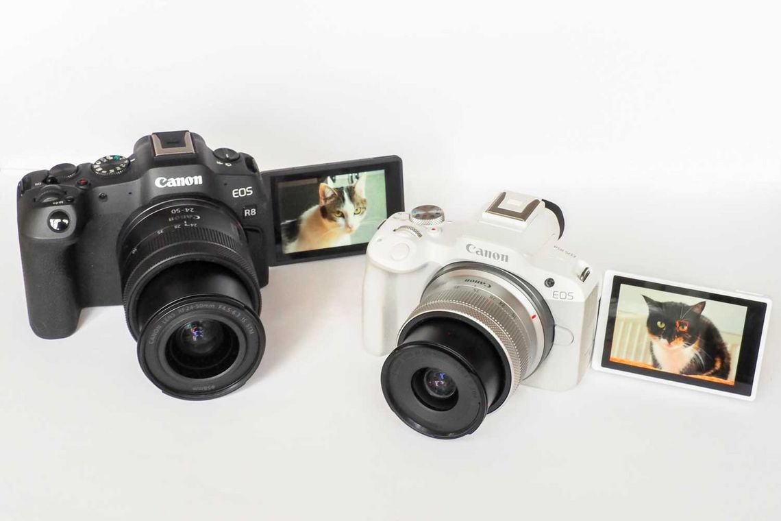 Canon EOS R50 und R8