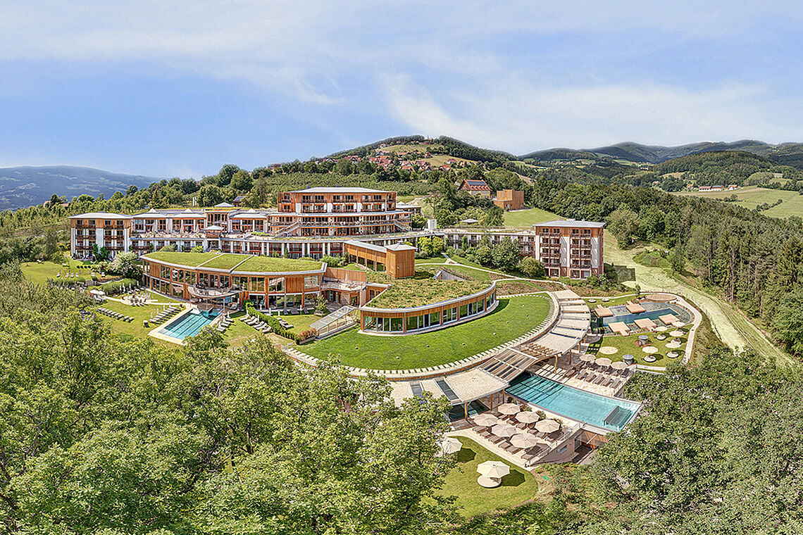 Luftaufnahme Retter Bio-Natur-Resort