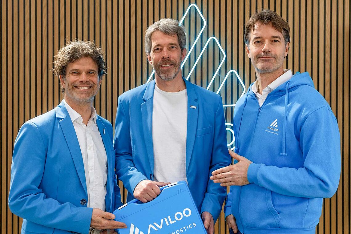 Nikolaus Mayerhofer, Marcus Berger und Wolfgang Berger