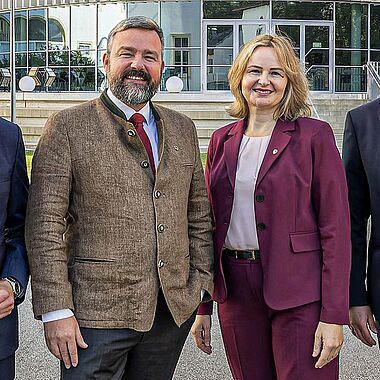 Gruppenfoto Axel Schneeberger und Violeta Kaličanin 