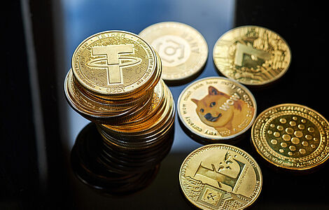 Unterschiedliche Münzen